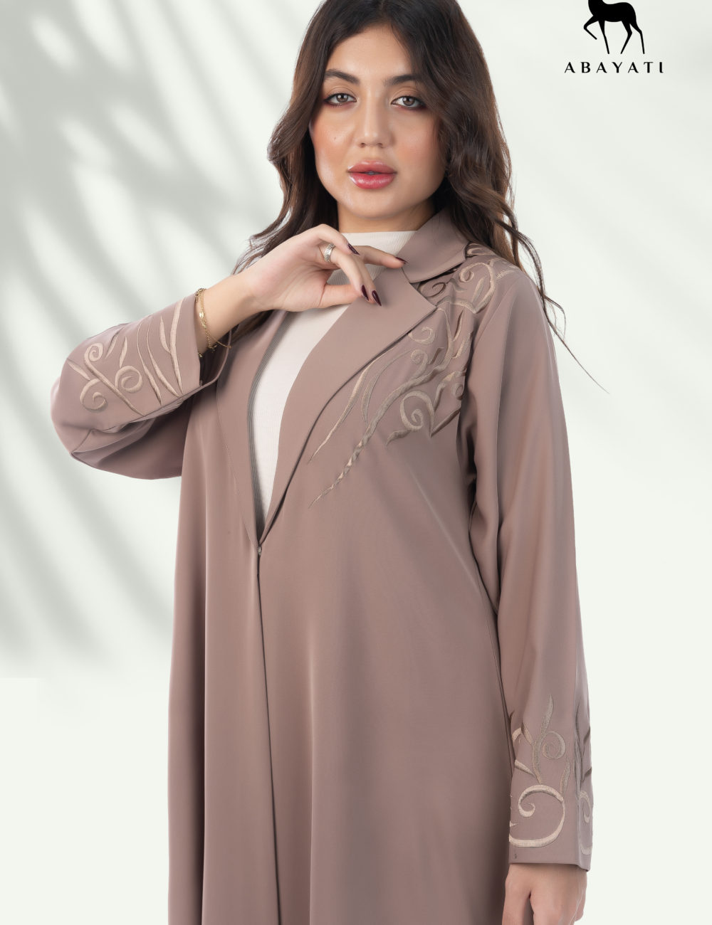 ELEGANT EMBROIDERED ABAYA - Image 2